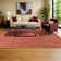 Diehl Striped Flatweave Crimson Multicolor Indoor Outdoor Area Rug