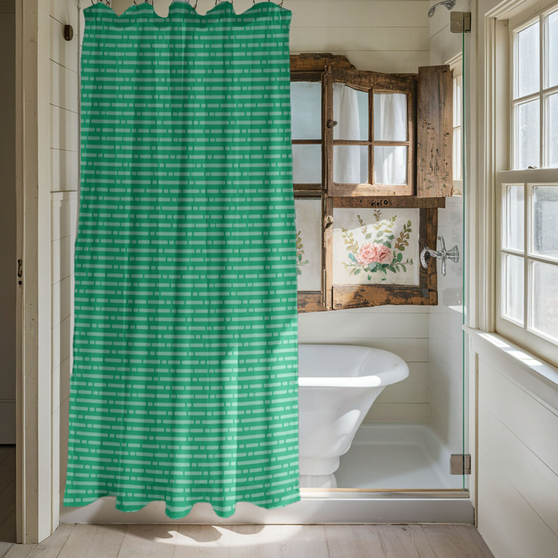 Basic Patterns - Premium Shower Curtain_0151, 74"H x 71"W