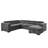 123" Oversized Sectional Sleeper Sofa U Shaped Sleeper Sofa Bed With Pull Out Couch Bed And Storage Chaise-1301046063