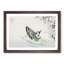 Teal Duck in the Pond by Numata Kashu - Framed Print-55729482-55729486