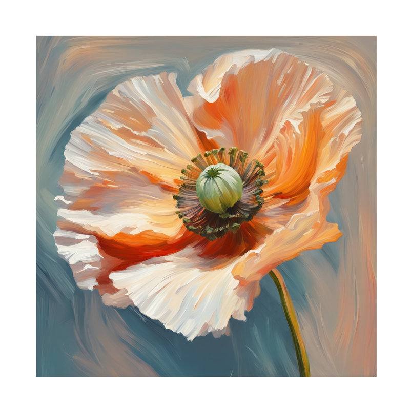 Art sur toile Tina Lavoie, H 14 po x l 14 po