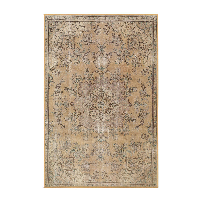 Cloetta Oriental Indoor Rug, Square 4'