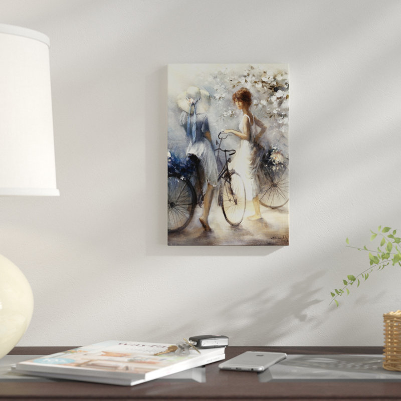 «Spring», reproduction sur toile, H 12 po x l 8 po x P 0,75 po, Pas de tapis, Toile tendue