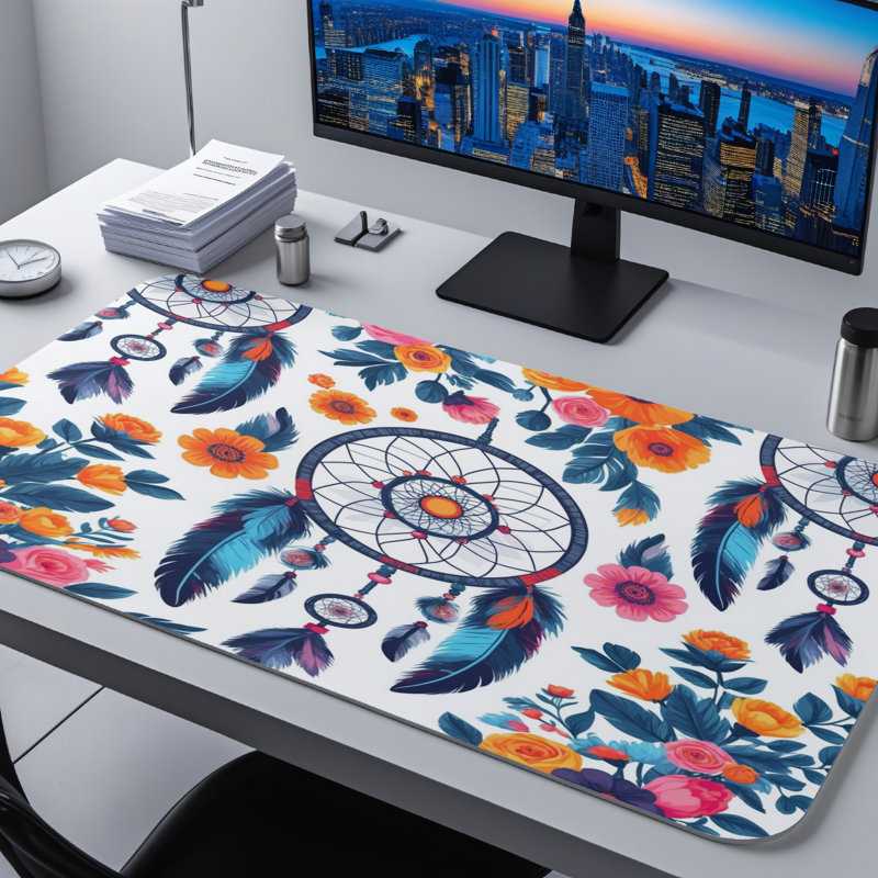 Polyester Desk Pad, 23.6x13.8