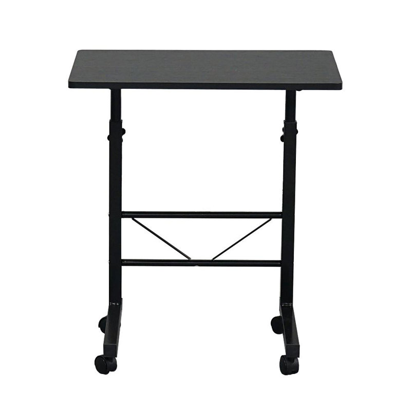 Convertisseur de bureau pour travailler debout réglable en hauteur Fienley, H 27,56 po x l 31,5 po x P 15,75 po, Noir