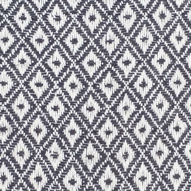Cimino Machine Woven Throw Blanket, W228 x L254cm, Charcoal