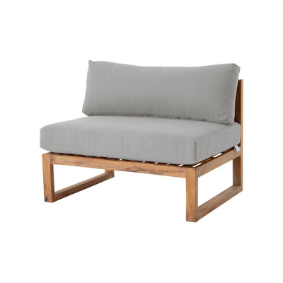 Fauteuil d'extérieur en teck Premer