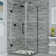 Bromley 36" x 72" Rectangle Hinged Shower Enclosure