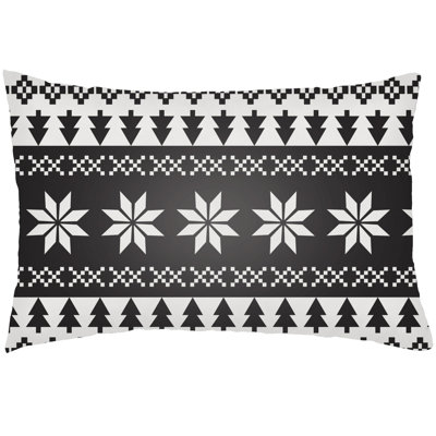 Snowflake Sweater Indoor/Outdoor Lumbar Pillow