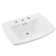 American Standard Edgemere 19.5'' White Ceramic Rectangular Bathroom Sink with Overflow