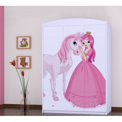 Javonte 3 Door Wardrobe