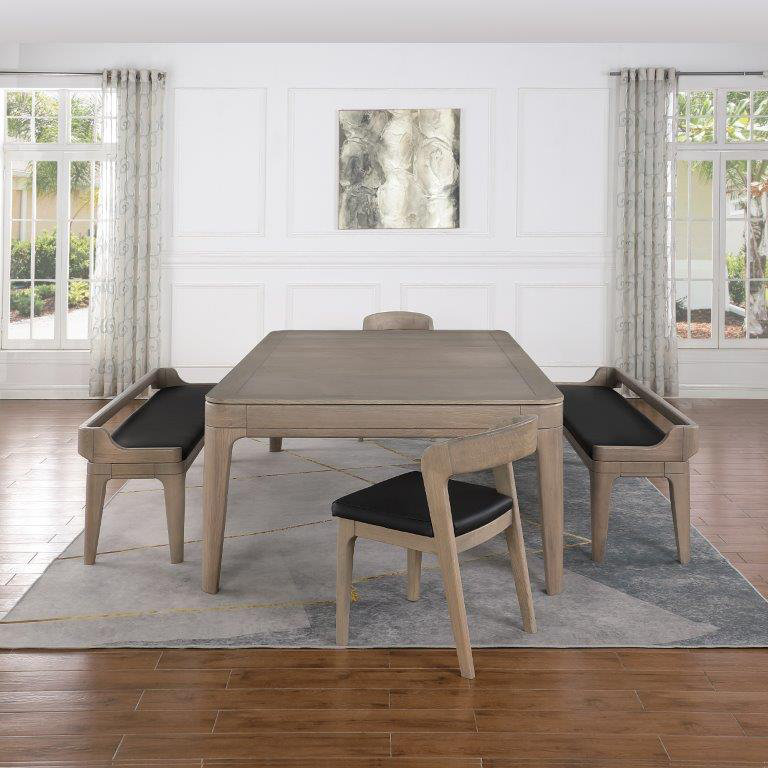 Playcraft Boca  8' Slate Pool Table with Dining Top, Benches & Chairs/Professional Installation Included, Black