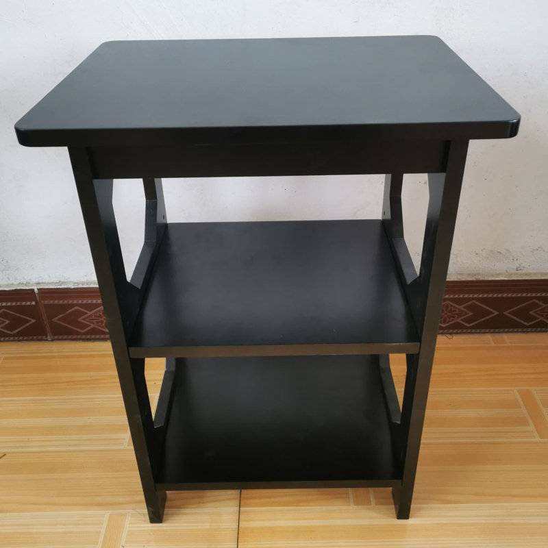 Ahad End Table, Black