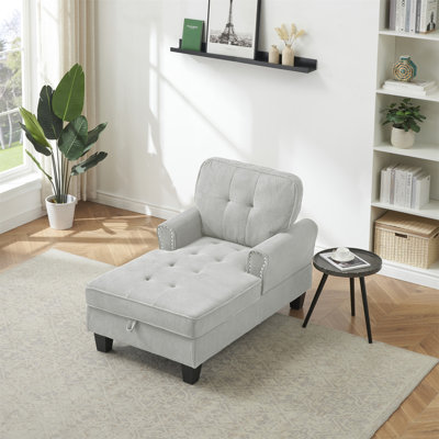 Chaise longue avec canapé-lit et méridienne
