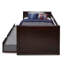Lit de jour Aditya Simple TG en bois massif avec lit gigogne-1514176172