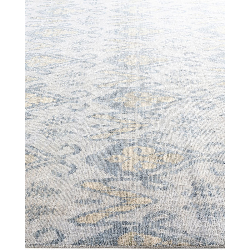 Overdyed One-of-a-Kind Rectangle 8'1" X 10'3" Hand Knotted Area Rug