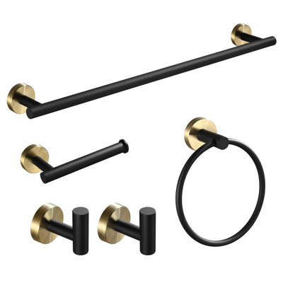 5 - Piece Bathroom Hardware Set