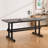69" 6-Person Solid Wood Rectangular Dining Table-1447801724