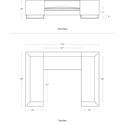 Canapé modulaire en U Bonnie and Clyde