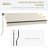 Retractable Awning, Patio Awning Sunshade Shelter With Manual Crank Handle, 280Gsm UV Resistant Fabric And Aluminum Frame-112604850