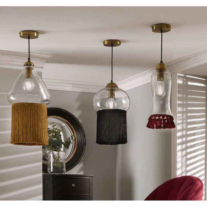 Dirch 1 - Light Gold Bell Pendant