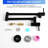 Wall Mount Pot Filler Faucet - Matte Black, Single Hole, 360 Rotation, Two Handles, Stretchable Arm, Kitchen Stove Black Mounted Swing, Brass, Use-976434120