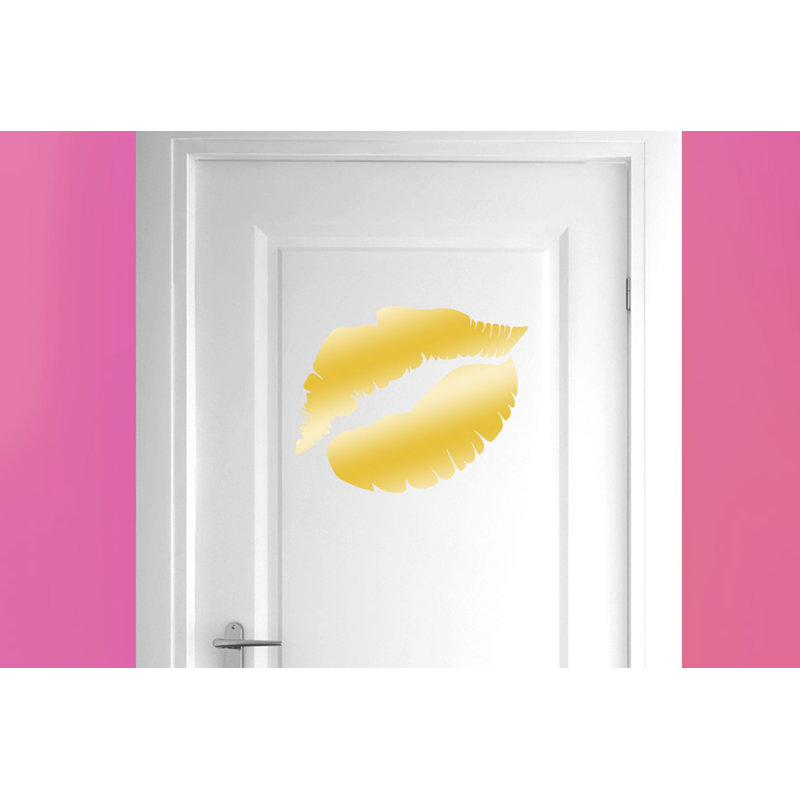 Wall Decal, Shiny Gold