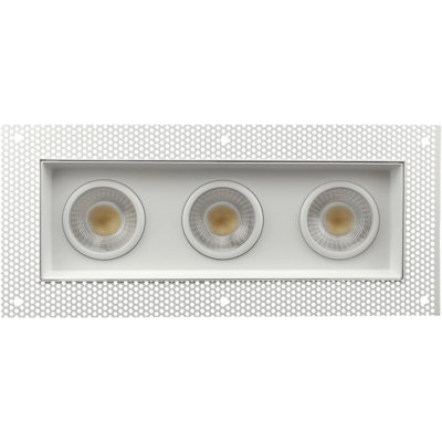4'' Selectable Color Temperature 42 Watt Dimmable Air-Tight IC Rated Standard Recessed Lighting Kit