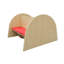 Bibliothèque en bois avec coussin de siège, banc de bibliothèque pour enfants