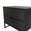 Fully Assembled Louwra 2 Drawer Bedside Table-1033882876