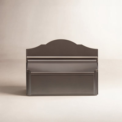 Horizontal Wall-Mounted Mailbox