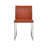 Aria Metal Sled Dining Chair in Wool-2058278639-2058267524
