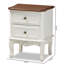 49cm W Manufactured Wood Bedside Table