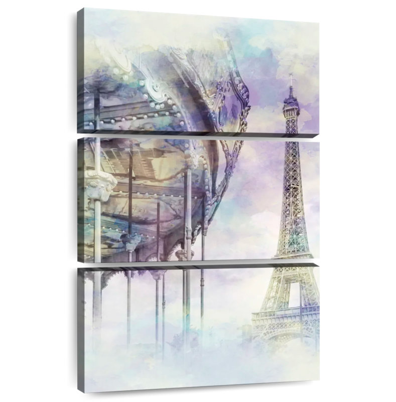 Nicci Typical Paris, 74" H x 48" W
