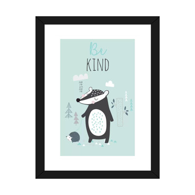 «Baby Woodland Friends II» par Angela Nikeas - impression d'art graphique