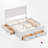 Wood Platform Bed With 6 Drawers-114238015