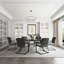 Gregoy 6 - Person Extendable Four Leg Dining Set-707546261