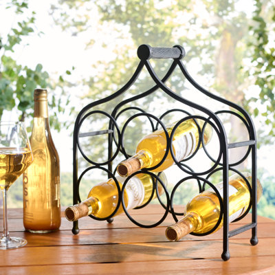 6 porte-bouteilles de vin
