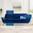 Winsome Channel Tufted Performance Velvet Sofa-841325067