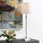 Metal Crystal Buffet Table Lamp