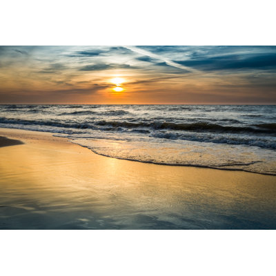 " Sunset Over The Sea "
