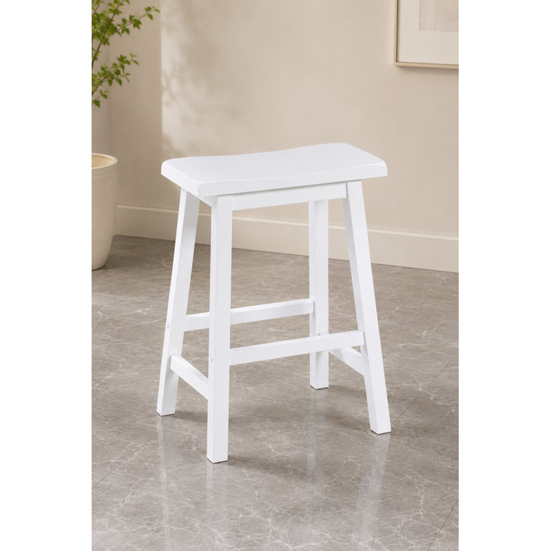 Tabouret de bar 24 po Pereira, Blanc