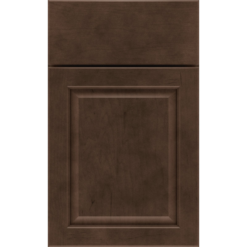Dwelling Greystone Door Sample, Maple, Toasted Spice w/Stone Glaze