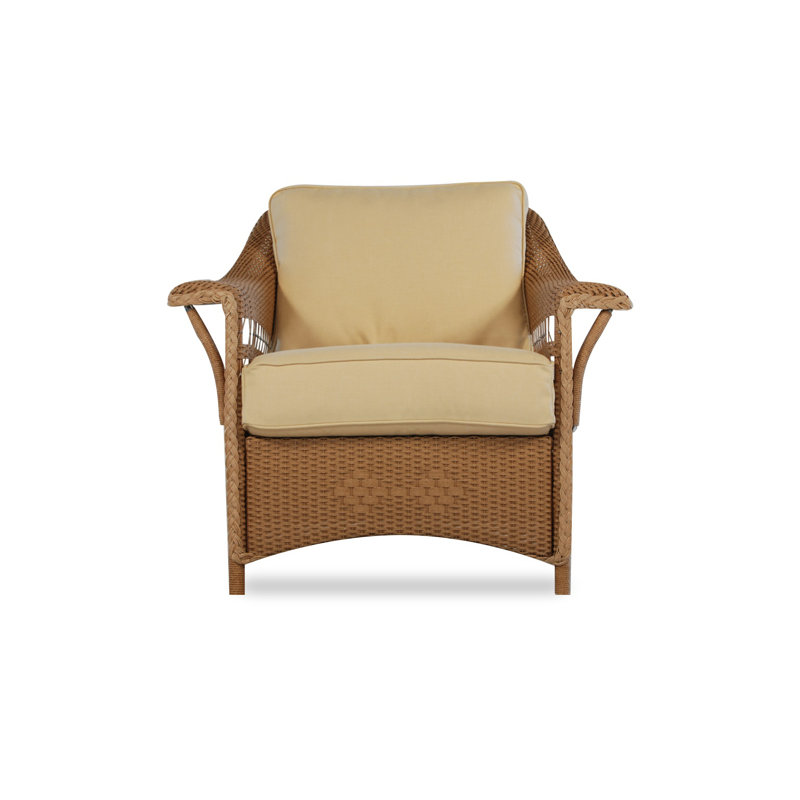 Nantucket Outdoor Lounge Chair, Fife Aruba, Fawn