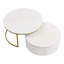 Table basse gigogne blanche et dorée avec motif cannelé et tiroir rond-1284496096-1284496109-1284496108