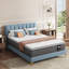 Matelas en mousse viscoélastique imprégnée de charbon de bois 12 po Kescas-122548969-97026425