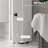 71-Inch Tall Bathroom Narrow Toilet Paper Storage Cabinet With Open Shelves, 2 Door & Adjustable Shelves For Kitchen, Hallway, Living Room