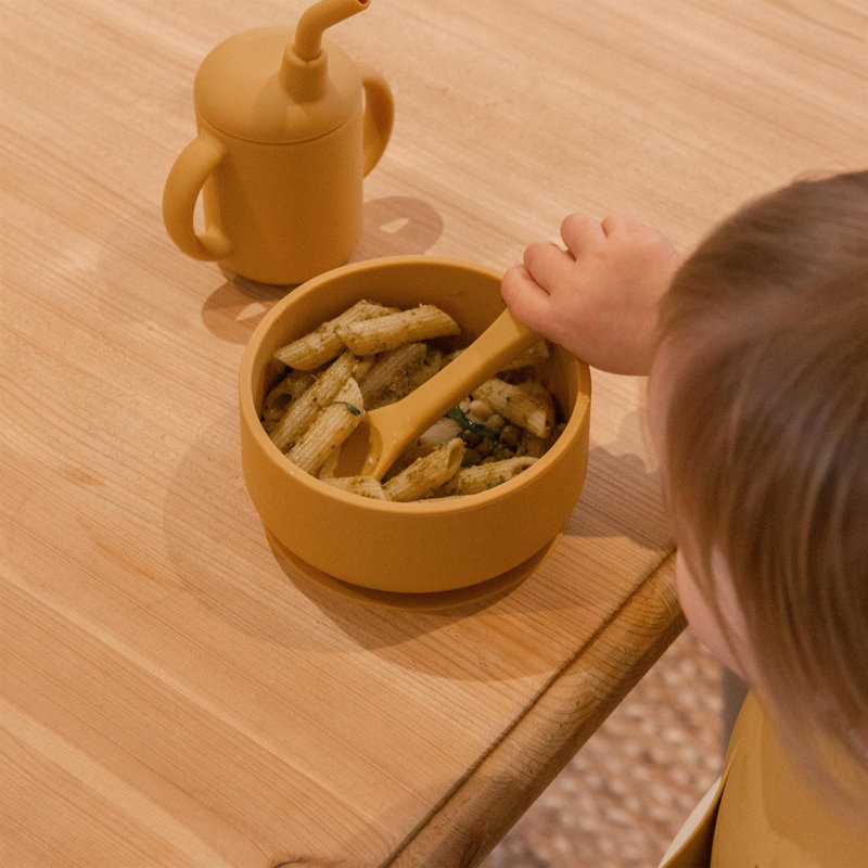 Tiny Dining - Baby Silicone Suction Bowl, Yellow