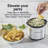 Programmable Stay Or Go Slow Cooker With Party Dipper Food Warmer