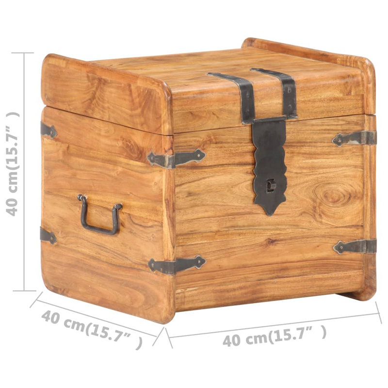 Elser Solid Wood Blanket Chest